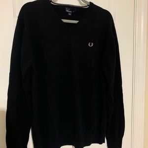 Fred Perry Classic V Neck Jumper Sweater